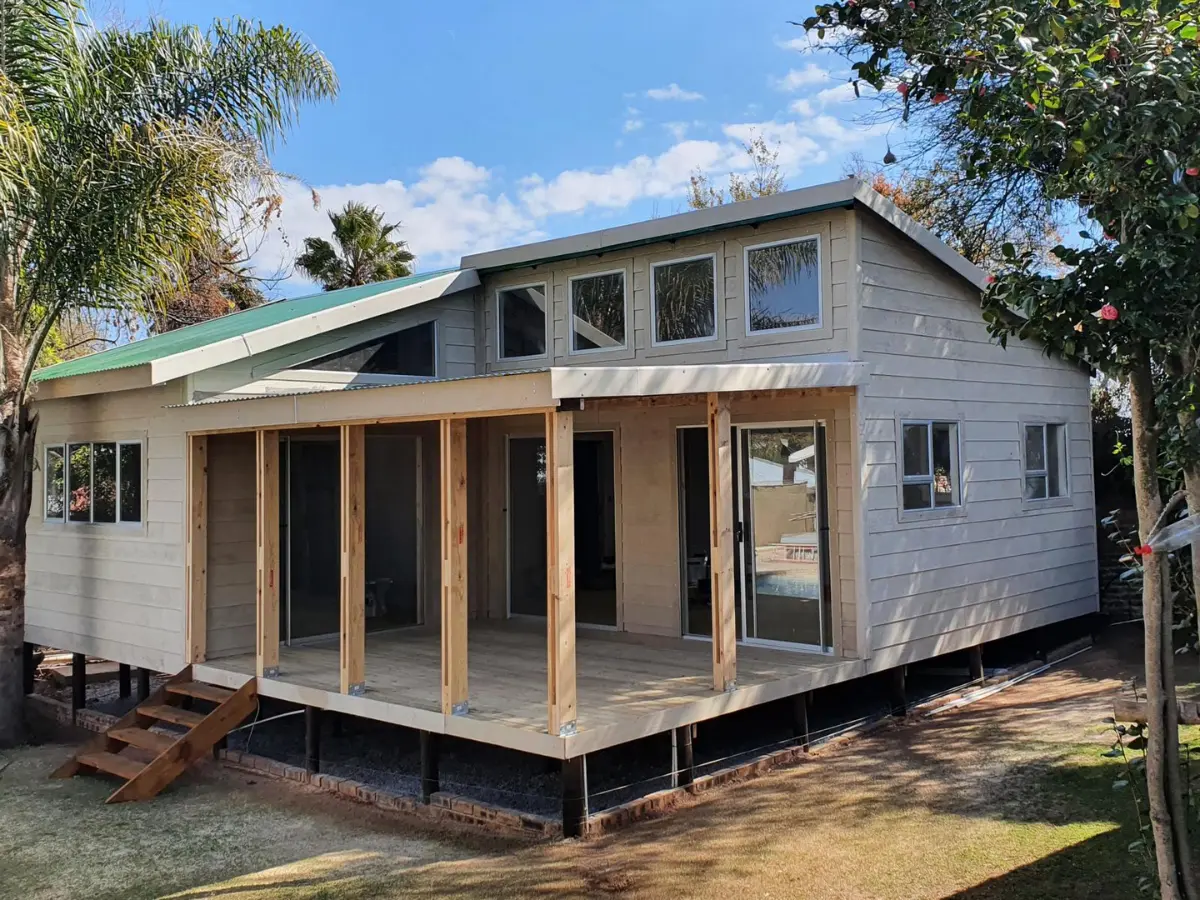 Finished Nutec home exterior in Johannesburg